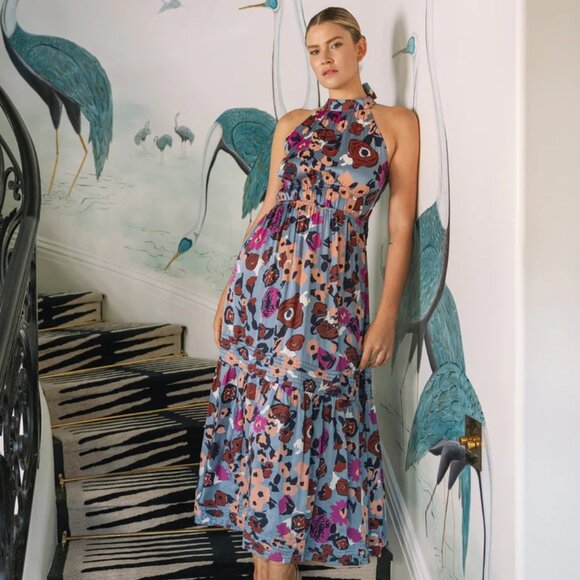 CLEOBELLA IMAN ANKLE DRESS | WATERLILY - WORN ONCE - Picture 1 of 3